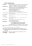 Page 166SPECIFICATIONSS - 2
Printer Specifications
EmulationBrother Printing System for Windows¨ and emulation mode
of HP LaserJet IIP (PCL level 4, only for MFC models)
Printer DriverWindows
¨ 3.1x, Windows¨ 95/98 and Windows NT¨
Workstation Version 4.0 driver supporting Brother Native
Compression mode and bi-directional capability
InterfaceBi-directional parallel (IEEE-1284);
USB (Universal Serial Bus)
Interface Using Windows
¨ 98 Only:
(MFC 8300, MFC 8600 and MFC 8700 only)
Memory Capacity4 MB:  FAX 4750, FAX...