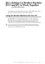 Page 9912 - 1SETUP BROTHER MACHINE WITH PC
12 12
This chapter is for the MFC 8300. If you have a MFC 8600 or MFC 8700,
please see the Multi-Function Center Software Manual.
Using the Brother Machine with Your PC
The MFC 8300 is a 3 in1 multi-function centerÑitÕs a Fax, Copier and
Printer. Before you can print from Windows¨ on your PC, you must first
follow the steps in this chapter to connect the Brother machine to your
computer and to install the Brother printer driver from the bundled CD-ROM
If you have a FAX...