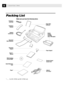 Page 146CHAPTER TWO
Packing List
Make sure you have the following items:
Telephone
Line Cord
Telephone
Handset
Paper Wire 
Extension
Starter 
Printing
Cartridge 
(Up to 100 pages)
Paper Support Document
Support
Cable & 
PC I/F Box* Remote Control
Access Card
Owner’s 
Manual
Multi-Function
Link CD-ROM*
Quick Reference 
Card 
Paper*
Document
Wire Extension
Handset
Curled Cord
*........  For MFC 1870MC and MFC 1970MC only 