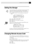 Page 9581REMOTE FAX OPTIONS
Setting Fax Storage
If you set Fax Storage to ON, you will be able to retrieve fax messages from
another location, using Fax Forwarding, Paging, or Remote Retrieval
functions.  The screen will indicate when you have a fax stored in memory.
1Press Function, 1, 8, 2.  The screen prompts you to choose a fax
setting.
SELECT     & SET
FAX STORAGE:OFF?
2Press  or  to select ON (or OFF).
3Press Set when the screen displays your selection.
4Press Stop to exit.
If there are faxes in memory...