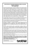 Page 10 
BROTHER MULTIFUNCTION CENTER/FACSIMILE MACHINE 
LIMITED WARRANTY 
(For Canada Only) 
Pursuant to this limited warranty of 1 year from the date of purchase for labour and parts,
Brother International Corporation (Canada) Ltd. (ÒBrotherÓ), or its Authorized Service
Centers, will repair this MFC/Facsimile machine free of charge if defective in material or
workmanship. This Limited Warranty does not include cleaning, consumables
(including, without limitation, print cartridges, print head, toner and drum)...