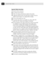 Page 6050CHAPTER TEN
Important Safety Instructions
1Read all of these instructions.
2Save them for later reference.
3Follow all warnings and instructions marked on the product.
4Unplug this product from the wall outlet before cleaning. Do not use
liquid or aerosol cleaners. Use a damp cloth for cleaning.
5Do not use this product near water.
6Do not place this product on an unstable cart, stand, or table. The
product may fall, causing serious damage to the product.
7Slots and openings in the cabinet and the back...