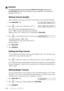 Page 404 - 5   INITIAL SETUP
WARNING
It is important that you do not choose PERMANENT unless all users are 
hearing-impaired. Otherwise, the default setting of AMPLIFY may damage the 
hearing of some users.
Setting Volume Amplify 
Please carefully read Setting the Handset Volume before you do the following steps:
1Press Menu/Set, 1, 4.
2Press   to select VOL AMPLIFY:OFF? if 
none of the users are hearing-impaired and go to 
Step 4—OR—If some or all of the users are hearing-
impaired, select VOL AMPLIFY:ON? and...