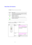 Page 361-28
Ready (Paper) LED indications
The Ready LED indicates the current status of the printer.
LED Printer status
Off
mThe power switch is off or the printer is in sleep mode. If the printer
is in sleep mode, it will wake up automatically when it receives data
or when you press the control panel button.
Blinking(Blinking at 1 second intervals)
The printer is warming up.
(Blinking at 2 seconds intervals)
The printer is cooling down and stops printing until the internal
temperature of the printer lowers....