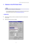 Page 47CHAPTER 2 PRINTER DRIVER AND SOFTWARE
2-8
™ Features in the PS Printer Driver
✏
 Note
1This section is for HL-1450 and HL-1470N users only.
For more detailed information, please see the on-line Help in the printer driver or
visit the Brother Solutions Center at http://solutions.brother.com
♦ Details Tab
1. Select the port where your printer is connected or the path to the network printer
you are using.
2. Select the printer driver that you installed. 