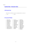 Page 103APPENDIX
OCR Symbol Sets 