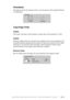 Page 105PRINTER DRIVER SETTINGS (FOR WINDOWS® ONLY)   12 - 3
Orientation
Orientation selects the position of how your document will be printed (Portrait 
or Landscape).
Copy/Page Order
Copies
The copies selection sets the number of copies that will be printed (1 to 50).
Collate
With the collate check box selected, one complete copy of your document will 
be printed and then repeated for the number of copies you selected. If the collate 
check box is not selected, then each page will be printed for all the copies...