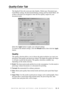 Page 107PRINTER DRIVER SETTINGS (FOR WINDOWS® ONLY)   12 - 5
Quality/Color Tab
The Quality/Color tab screen provides Quality, Media type, Document type, 
Color/Mono settings, Bi-directional Printing settings and Fast Draft Mode. All 
of these selections are designed to offer the best quality output for your 
document needs.
Select the Apply button to apply your selected settings.
To return to the default settings, click the Default button, then click the Apply 
button.
Quality
The quality selection allows you to...