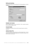 Page 141SETTING UP AND USING PC FAX (FOR WINDOWS® ONLY)   15 - 4
Setting Up Sending
To access the Sending tab from the Brother PC-FAX Setup dialog box, click the 
Sending tab.
Outside Line Access
Enter the number needed to access an outside line.  This is sometimes required 
by the local PBX telephone system.
Include Header
To add header information to the top of the fax pages being sent, check the 
Header box.
Address Book File
You can select different database files for use with the Address Book.  You must...