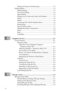 Page 12 
x
 
   
 
Setting Up Groups for Broadcasting ................................... 7-3
Dialing Options .......................................................................... 7-4
Manual Dialing .................................................................... 7-4
One Touch Dialing .............................................................. 7-4
Speed Dialing ...................................................................... 7-5
Dialing Access Codes and Credit Card Numbers................ 7-5...