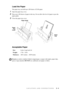 Page 23 
LOCATION AND CONNECTIONS   
 
2 - 4
  Load the Paper  The paper tray can hold up to 200 sheets of 20-lb paper. 
1
  Open the paper tray cover. 
2
  Place up to 200 sheets of paper in the tray. Do not allow the level of paper to pass the 
paper guide. 
3
  Close the paper tray cover. 
Acceptable Paper 
Size: 
Letter, Legal and A4 
Weight: 
17 lb – 24 lb 
Thickness: 
.0031 inches – .0039 inches 
Do not 
 use curled, wrinkled, folded or ripped paper, or paper with staples, paper clips, 
paste or tape...