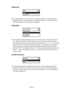 Page 33Page 29
Default Font:
                                
This command determines which of the two internal typefaces is the default when 
printing ASCII text.  From the factory, a Serif font (similar to Courier) and a Sans 
Serif font (similar to Letter Gothic) are supplied.
Default Pitch:
                                
This command determines default horizontal size of characters when printing ASCII 
text.  Smaller characters (15 per inch) allow you to print more characters across a 
line than larger...