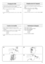 Page 5042
1
3
2
Changing the Bulb
1. Remove the power supply plug from the electrical outlet.
2. Loosen the face plate screw as shown in fig. A.
3. Remove the face plate from the machine as illustrated in fig.
B.
4. Replace the sewing light bulb. See fig. C.
aBulb
bLoosen
cTighten
5. Reattach the face plate and fasten the screw as shown in fig.
D.
Remplacement de l’ampoule
1. Retirer la fiche d’alimentation de la prise de courant. 
2. Desserrer la vis du capot de la machine comme indiqué à la
fig. A.
3. Retirer...
