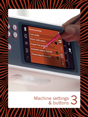 Page 313
Machine settings  
& buttons 