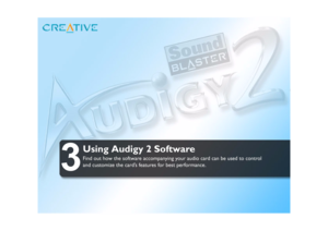 Page 383
Using Audigy 2 SoftwareFind out how the software accompanying your audio card can be used to control 
and customize the card’s features for best performance. 