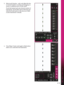 Page 1218:19
Embroidery mode - edit
3.  Select touch function - scale, and adjust the line 
to desired length by touching and dragging on 
screen or using the arrows in the wheel.
  Touch the keypad and enter desired number of 
buttonholes. Touch Select side positioning and 
select the fourth option in the pop-up to stitch 
out the buttonholes vertically.
4.  Close Shape Creator and toggle to Embroidery 
stitch-out to embroider the buttonholes. 