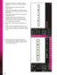 Page 1248:22
A
Embroidery mode - edit
4.  Deselect the sequence by touching outside 
the design on the screen, or step by using the 
arrows.
5.  Open sequencing once again. Select stitch 
number 4.1.2.
6.  Long touch the duplicate icon. In the pop-up 
that appears, enter 7 and touch OK for a total of 
eight copies. 
7.  Close sequencing to load the second sequence 
to Embroidery edit.
8.  Touch the wheel center icon when move is 
selected, to move the new sequence to the 
center of the hoop. Move 7.5mm to the...