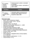Page 57
6. Svetelný indikátor na ľavom slúchadle
Svieti červeným svetlom: slúchadlá sa nabíjajú.Svieti zeleným svetlom: slúchadlá sú úplne nabité.
KonektorFunkcia 
7. Nabíjací konektor Micro-USB
Slúchadlá nabite prostredníctvom počítača alebo laptopu pomocou dodaného kábla USB.
Technické údaje:   • Budič: 34mm neodymový magnet•  Frekvenčný rozsah: 18 Hz ~ 22 kHz•  Impedancia: 32 Ω•  Citlivosť (1 kHz): 102 dB/mW •  Bezdrôtová technológia: Bluetooth 2.1 + EDR  •  (Enhanced Data Rate)•  Profily technológie...