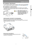 Page 4141
Installation Procedure
Basic Guide
Installation Procedure
■Installation Tilted Upward
To correct keystone distortion when the projector is tilted upward (using adjustable 
feet, for example), perform keystone correction (P62) or corner adjustment (P63).
■Installation on High Surfaces
For projection from a shelf or other high surface, the projector can be installed 
upside-down and the projected image inverted. In this case, attach the option feet 
on top of the projector.
Attaching Option Feet...