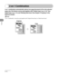 Page 87
Copying
3-12

2 on 1 Combination
2 on 1 combination automatically reduces two-page document to fit on the selected 
paper size. This feature can be used together with “Collate Copy,” on p. 3-10, “Two-
Sided Copy,” on p. 3-16, and “Binding Hole Erase.”(See Chapter 3“Copying,” in the 
Reference Guide).
NOTE
“2 on 1 Combination” cannot be used together with “Original Fra\
me Erase” or “Book Frame Erase.” 