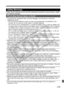 Page 219219
Safety Warnings
Follow these safeguards and use the eq uipment properly to prevent injury, death, 
and material damage.
Preventing Serious Injury or Death
• To prevent fire, excessive heat, chemic al leakage, and explosions, follow the 
safeguards below:
- Do not use any batteries, power sources,  and accessories not specified in this 
booklet. Do not use any home -made or modified batteries.
- Do not short-circuit, disassemble, or modi fy the battery pack or back-up battery. Do 
not apply heat or...