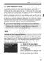 Page 9999
3 Customizing AF Functions
: Select separate AF points
The AF area selection mode and manua lly-selected AF point (or Zone) 
can be set separately for each camera orientation (1. Horizontal, 2. 
Vertical with the camera grip at the to p, 3. Vertical with the camera grip 
at the bottom). Convenient when, fo r instance, you want to keep using 
the right AF point during all camera orientations.
When you manually select the AF area selection mode and AF point (or 
Zone with Zone AF) for each of the  three...