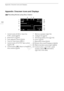 Page 150Appendix: Onscreen Icons and Displays
150
Appendix: Onscreen Icons and Displays
 Recording Movies (using Story Creator)
1678
2
3
4
5 9
10
11
12
13
14
1 Control button [FUNC.]: Open the 
FUNC. panel ( A29)
2Smart AUTO ( A40)
3 Face detection frame ( A49)
4 Touch & Track frame ( A51)
5 Control button [PHOTO]: Take a photo  (A 39, 98)
6 Control button [ ë]: Return to the list of 
story scenes ( A99) 7 Memory operation (
A153)
8 Intelligent IS ( A40)
9 Remaining battery time ( A153)
10 Zoom ( A53)
11...