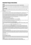 Page 22
Introduction
Important Usage Instructions
WARNING
TO REDUCE THE RISK OF FIRE OR ELECTRIC SHOCK, DO NOT EXPOSE THIS PRODUCT TO RAIN OR MOISTURE.
WARNING
TO REDUCE THE RISK OF ELECTRIC SHOCK AND TO REDUCE ANNOYING INTERFERENCE, USE THE RECOMMENDED ACCESSORIES 
ONLY.
COPYRIGHT WARNING:
Unauthorized recording of copyrighted materials may infringe on  the rights of copyright owners and be contrary to copyright 
laws.
FCC/IC NOTICE
HD Camcorder, VIXIA HF G30 systems
This device complies with Part 15 of the...