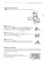 Page 29Basic Operation of the Camcorder
29
Setting the Shooting Mode
In   mode, you can change the shooting mode to match your shooting style.
 (Auto) mode
Set the mode switch to N. With this mode, the camcorder takes care of all 
the settings while you concentrate on recording ( A39). This operating mode is 
suitable if you just prefer not to bother with detailed camcorder settings.
 (Manual) mode
Set the mode switch to  n. With this mode, you can enjoy full access to menus, 
settings and advanced functions (...