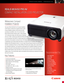 Page 119
PROFESSIONAL PRODUCTS
The Canon REALiS WUX450 Pro AV Compact Installation 
LCOS Projector combines the exceptional picture quality 
of large installation projectors with the plug-and-play 
convenience of portables. A trim 13 lb. unit, the Canon 
REALiS WUX450 delivers WUXGA (1920 x 1200) resolution 
16:10 widescreen images with 4500 lumens of brightness 
and up to a 2000:1 contrast ratio. Built into the REALiS WUX450 
is a next-generation Canon AISYS 5.0 optical engine that maximizes the imaging...