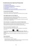 Page 101Troubleshooting Canon Inkjet Cloud Printing Center
If an app cannot be installed
If the registered app is not in the Apps list
If the information is not updated when you press the Update button
If you do not receive the registration e-mail
If you cannot print
Printing starts on its own even if you do not do anything
If you are unable to log in correctly even after entering the correct password in iOS or Mac
If an app cannot be installed Check the country or region where the printer was purchased.
If the...