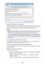 Page 1005•
If you agree to participate in the survey program:Click  Agree , then follow the on-screen instructions. The printer usage information will be sent via the
Internet. If you have followed the on-screen instructions, the information will be sent automatically from the second time onward and the confirmation screen will not be displayed again.
Note
•
When the information is being sent, a caution screen such as an Internet security screen may bedisplayed. In this case, confirm that the program name is...