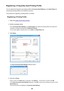 Page 240Registering a Frequently Used Printing ProfileYou can register the frequently used printing profile to  Commonly Used Settings on the Quick Setup  tab.
Unnecessary printing profiles can be deleted at any time.
The procedure for registering a printing profile is as follows:
Registering a Printing Profile1.
Open the printer driver setup window
2.
Set the necessary items
From  Commonly Used Settings  on the Quick Setup  tab, select the printing profile to be used and if
necessary, change the settings after...