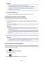 Page 273Note•
Pressing the right Function button displays the security setting.
The password required when connecting from the external device is also displayed.
•
You can specify the access point name (SSID) and the security setting optionally.
Setting of the Access Point Mode
7.
Press the left  Function button.
The access point mode is enabled and the machine can be used as an access point.
Printing/Scanning with the Access Point Mode Print/Scan with the access point mode following the procedure below.
1....