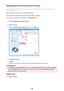 Page 425Displaying the Print Results before PrintingIf you are using the XPS printer driver, replace "Canon IJ Preview" with "Canon IJ XPS Preview" whenreading this information.
You can display and check the print result before printing.
The procedure for displaying the print result before printing is as follows: You can also set the print results display on the  Quick Setup tab.1.
Open the printer driver setup window
2.
Set the preview
Check the  Preview before printing  check box on the Main...