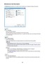 Page 491Maintenance tab DescriptionThe  Maintenance  tab allows you to perform printer maintenance or change the settings of the printer.
 Cleaning
Performs print head cleaning.
Print head cleaning removes any blockage in the print head nozzles.
Perform cleaning when printing becomes faint, or a specific color fails to print, even though all ink levels are sufficiently high.
 Deep Cleaning
Performs deep cleaning.
Perform deep cleaning when two cleaning attempts do not resolve the print head problem.
Note
•
Deep...