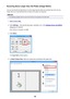 Page 558Scanning Items Larger than the Platen (Image Stitch)You can scan the left and right halves of an item larger than the platen and combine them back into one
image. Items up to approximately twice as large as the platen are supported.
Note
•
The following explains how to scan from the item to be placed on the left side.
1.
Start IJ Scan Utility.
2.
Click  Settings... , then set the item type, resolution, etc. in the Settings (Scan and Stitch)
dialog box as required.
When setting is completed, click  OK....