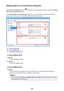 Page 623Settings (Attach to E-mail (Photo)) Dialog BoxClick  Attach to E-mail (Photo)  on the 
 (Scanning from the Operation Panel) tab to display the  Settings
(Attach to E-mail (Photo))  dialog box.
In the  Settings (Attach to E-mail (Photo))  dialog box, you can specify how to respond when attaching
images to an e-mail as photos after scanning them from the operation panel.
(1) Scan Options Area
(2) Save Settings Area
(3) Application Settings Area
(1) Scan Options Area Paper Size Set from the operation...