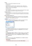 Page 675FlexibleAllows you to freely adjust the cropping frames (scan areas).
In thumbnail view: Drag the mouse over a thumbnail to display a cropping frame. When a cropping frame is
displayed, the portion within the cropping frame will be scanned. When no cropping frame is
displayed, each frame is scanned individually.
In whole image view:
When no cropping frame is displayed, the entire Preview area will be scanned. When a cropping
frame is displayed, the portion within the cropping frame will be scanned.
Paper...