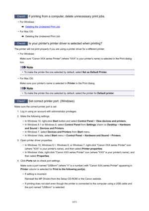 Page 1071Check5 If printing from a computer, delete unnecessary print jobs.