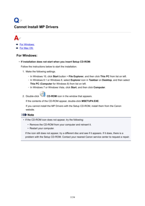 Page 1154CannotInstallMPDrivers
For Windows:
For Mac OS:
ForWindows:

