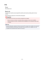 Page 12051755Cause
The ink has run out.
WhattoDoTo maintain both machine and print quality, the machine cannot continue printing under the ink out
condition.
Cancel printing and replace the ink tank before printing again.
Important
