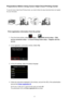 Page 64Preparations Before Using Canon Inkjet Cloud Printing CenterTo use the Canon Inkjet Cloud Printing Center, you need to follow the steps described below and register
the user information.
Print registration information from the printer
1.
From the home window, select   Setup  ->  Web service setup  -> Web
service connection setup  -> IJ Cloud Printing Center setup  -> Register with this
service
2.
In the registration confirmation window, Select  Yes
3.
In the print settings, select the display language...