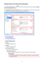 Page 633Settings (Save to PC (Document)) Dialog BoxClick  Save to PC (Document)  on the 
 (Scanning from the Operation Panel) tab to display the  Settings
(Save to PC (Document))  dialog box.
In the  Settings (Save to PC (Document))  dialog box, you can specify how to respond when saving images
to a computer as documents after scanning them from the operation panel.
(1) Scan Options Area
(2) Save Settings Area
(3) Application Settings Area
(1) Scan Options Area Paper Size Set from the operation panel.
Resolution...