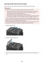 Page 229Cleaning the ADF (Auto Document Feeder)Be sure to use a soft, clean, lint-free and dry cloth to clean the ADF (Auto Document Feeder).
Important
•
Be sure to turn off the power and unplug the power cord before cleaning the machine.
•
The power cannot be turned off while the machine is sending or receiving a fax, or when unsentfaxes are stored in the machine's memory. Make sure if the machine completed sending or
receiving all the faxes before unplugging the power cord.
•
The machine cannot send or...