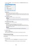 Page 405If necessary, click Specify..., specify the following settings in the  Tiling/Poster Printing dialog box,
and then click  OK.
Image Divisions
Select the number of divisions (vertical x horizontal).As the number of divisions increases, the number of sheets used for printing increases. If you are
pasting pages together to create a poster, increasing the number of divisions allows you to create
a larger poster.
Print "Cut/Paste" in margins To leave out words "Cut" and "Paste",...