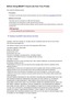 Page 44Before Using MAXIFY Cloud Link from Your PrinterFirst, check the following content:•
Precautions
If you plan to use the web service to print documents, be sure to check these 
precautions  beforehand.
•
Network environment
The printer must be connected to a LAN and to the Internet. If your printer is not connected to a LAN, see here and set one up.For information on the LAN and Internet settings, see the manual of your network devices or contact the
manufacturer.
Important
•
The user will bear the cost...