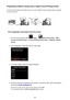 Page 64Preparations Before Using Canon Inkjet Cloud Printing CenterTo use the Canon Inkjet Cloud Printing Center, you need to follow the steps described below and register
the user information.
Print registration information from the printer
1.
From the home window, select   Setup  ->  Web service setup  -> Web
service connection setup  -> IJ Cloud Printing Center setup  -> Register with this
service
2.
In the registration confirmation window, Select  Yes
3.
In the print settings, select the display language...