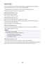 Page 730Data FormatsYou can select a data format when saving scanned images. You should specify the most suitable data
format according to how you want to use the image on which application.
Available data formats vary by application and operating system (Windows or Mac OS).
See below for the characteristics of each image data format.
PNG (Standard File Extension: .png)
A data format often used on websites.
PNG is suitable for editing saved images.
JPEG (Standard File Extension: .jpg)
A data format often used on...