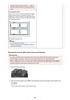 Page 744the platen may be saved as PDF files. To save in a
format other than PDF, scan by specifying the data
format.
Placing Multiple Items:
Allow 0.4 inch (1 cm) or more space between the edges
(diagonally striped area) of the platen and items, and
between items. Portions placed on the diagonally striped
area cannot be scanned.
 more than 0.4 inch (1 cm)
Note
•
You can place up to 12 items.
•
Positions of slanted items (10 degrees or less) are
corrected automatically.
Placing Documents (ADF (Auto Document...